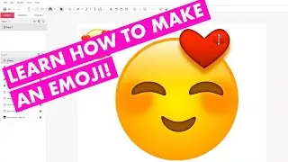 Make an Emoji Tutorial using Gravit aka Corel Vector - Free Software - Home School Digital Art