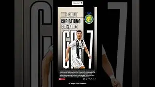 RONALDO AMAZING POSTER ⚽️ Canva #shorts #canva #tutorial #ytshorts #design