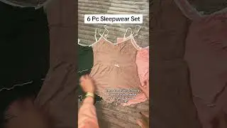 Lightweight & Comfy Sleepwear Set #sleepwear #womensleepwear