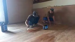 Wood Floor Parquet Restoration/Pengerjaan Parket Lantai Kayu #01