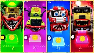 coffin dance - Colossus Truck Eater 🆚 Mack Truck Eater 🆚 Fire Truck Eater 🆚 Truck Eater | Tiles HOP❗