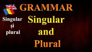 Lesson 13 Romanian Grammar, Singular and plural