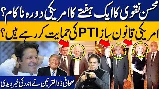 Mohsin Naqvi's Failed One-Week US Visit? | US Lawmakers Supporting PTI? | Zulqarnain Tahir