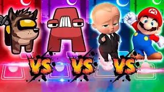 AMONG US 👄 ALPHABET LORE 👄 BOSS BABY 👄 MARIO BROS