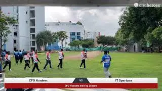 CFO Hunters vs IT Spartans | Dell Premier League XIV(Quarter Final) | Live - Hyderabad (Telangana) D