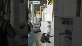 Powder Coating Booths Reciprocator Gun Demonstration