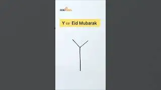 Eid Mubarak drawing | Eid drawing | Easy drawing 😍 #eidmubarak #drawing #art