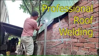H&agrave;n Ch&acirc;n M&aacute;i T&ocirc;n Chuy&ecirc;n Nghiệp - Professional Roof Welding