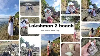 Lakshman 2 beach natural bridge//Deepshikha Gunjiyal #beach #seaview #naturalbridge #neilisland 
