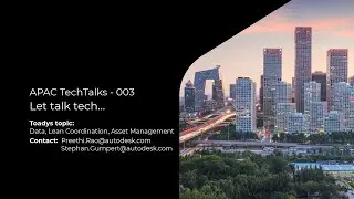003 - APAC TechTalks - Lets Talk all things tech from Data to Asset Management