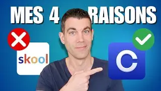 Voici pourquoi j'ai quitt&eacute; Skool pour Circle pour mes formations en ligne (D&eacute;so Sam Ovens)
