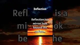 Reflection #shorts #viral  #motivation #shortsviral #truth  #FearlessMindset