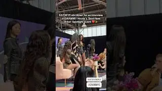 KATSEYE at the 'Best New Artist' Spotlight event at GRAMMY House! ❤️✨
