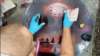 Friday The 13th Spray Paint Art