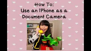 How To: Use an iPhone as a Document Camera on Zoom!