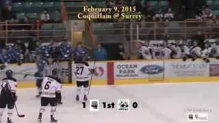 February 9, 2015 - COQ @ SRY Highlights (4-2 Final)