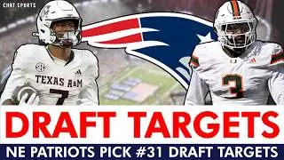 New England Patriots 2026 NFL Draft Targets Ft. Ahkeem Mesidor, KC Concepcion & Monroe Freeling