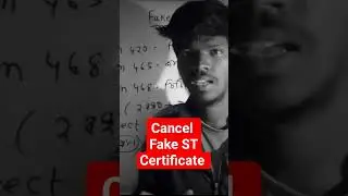 Cancel Fake ST Certificate #shorts