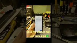 Samsung A04e frp bypass unlock tool one click done ✅ with test point