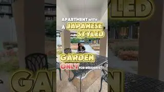 Introducing a luxury apartment with a garden exclusively for residents!