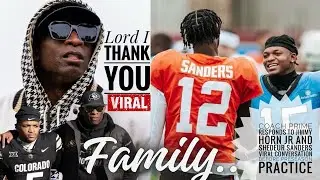 Coach Prime RESPONDS To Jimmy Horn Jr And Shedeur Sanders VIRAL Moment Before PRESEASON 🤯