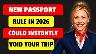 NEW Passport Rule in 2026 Could Instantly VOID Your Trip (Check This Now)