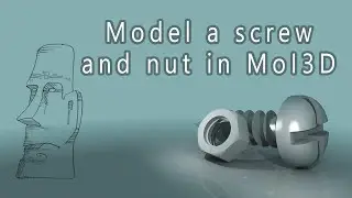 Model a screw in Moment of Inspiration (CAD)