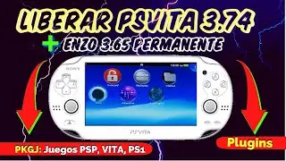 Liberar PSVita 3.74 - Enzo permanente 3.65 - Instalación de plugins - Tienda PKGJ