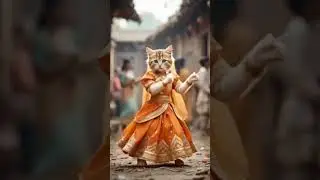 Kitten Dance Party Begins! 💃🐾#DancingCat #KittenVibes