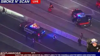 Прямая трансляция погони полиции за самосвалом в Сакраменто! #ПогоняПолиции #Погоня