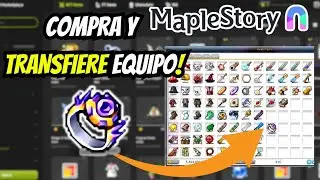¿Cómo puedes depositar, comprar en el Marketplace y transferir equipo a tu cuenta de Maplestory N?