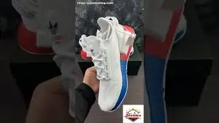 Adidas NMD R1 V2 White Blue Red