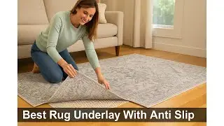 🧩 Best Rug Underlay With Anti Slip | GORILLA GRIP Strong Rug Pad Gripper 🏠