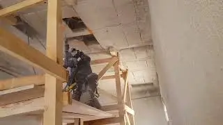 UME Urban Search and Rescue Team demolition hammer drilling training  - Bu&ntilde;ol, Valencia 🇪🇦