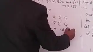 Set of rational numbers Q is not a complete ordered field