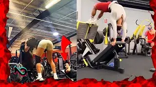 Dumb gym fails 2022 | Gym girl fails | TRY OT TO LAUGH #49