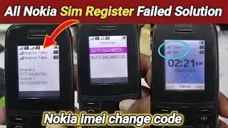 All Nokia Mobile Sim Register Failed Problem Solution 💯 Wracking/ 2025
