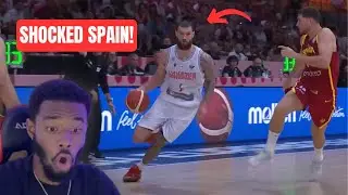 HUGE Georgia upset! REACTION to Georgia vs Spain EuroBasket 2025 Highlights