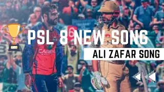 PSL 8 New Song | Ali Zafar Song #psl8 #cicket #youtube #trending