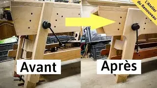 Modification de la presse de mon établi