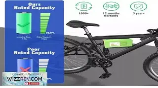 36V 12Ah Battery Electric Bicycle Battery ebike for 0 750W Motor Battery Review