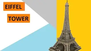 Eiffel Tower 3D Puzzel   CubicFun