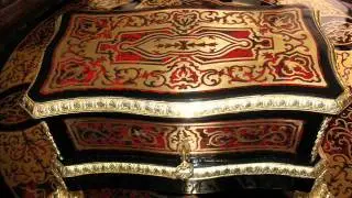French boulle jewelry casket Box