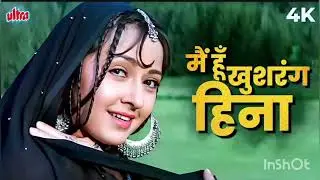 मैं हु खुश रंग हिना, प्यारी खुश रंग हिना, जिंदगानी में कोई रंग नहीं तेरे बिना #heena#hitsof90s