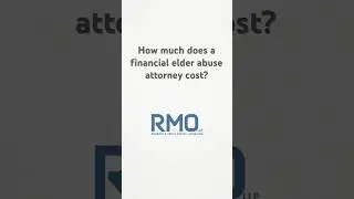 How much does a financial elder abuse attorney cost?