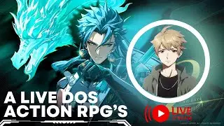 🔴 Maratona de Action ARPG's:  Wuthering Waves, Genshin Impact, Diablo 4, Elden Ring