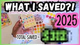 Can't Believe What I Saved?! I 2025 Cash Budget Close Out | 2025 Cash Savings TOTAL!  | Cash Budget