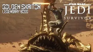 Jedi Survivor | Legendary Boss: Golden Skriton &ndash; Full Fight + Location Guide (4K 60FPS)