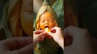 Papaya Baby | Soothing & Dreamlike Art
