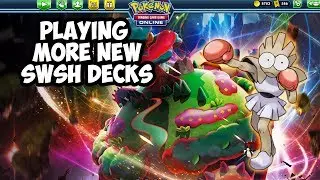Playing Some New SWSH Decks! PTCGO Livestream!